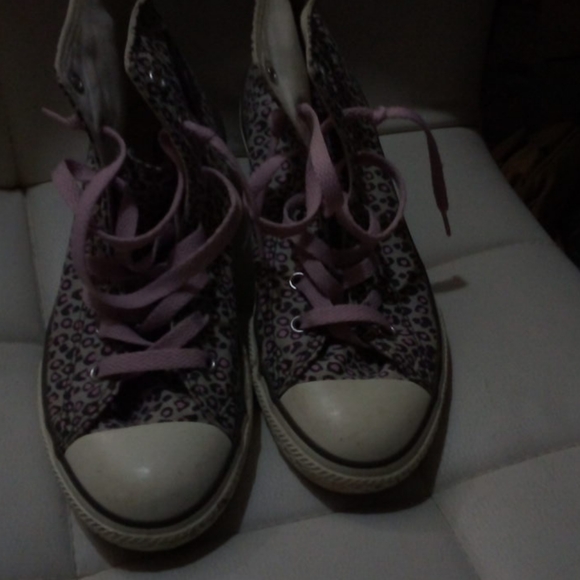 Converse All 🌟 Junior Leppard Print - Picture 7 of 7